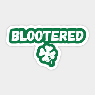 Blootered Simple Sticker